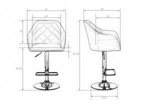 Стул барный DOBRIN VICTOR, чёрный в Сысерти - sysert.mebel24.online | фото 6