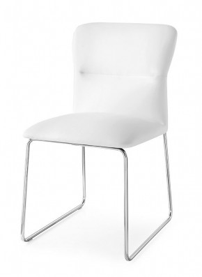 Стул FRIDA CB/1806-SK  MT.P77 CHROMED/  SKUBA S92 OPTIC WHITE в Сысерти - sysert.mebel24.online | фото 1