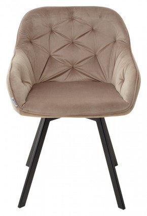 Стул GALE 360 град. поворот. BLUVEL-40 BEIGE, велюр/ черный каркас, М-City в Сысерти - sysert.mebel24.online | фото 6