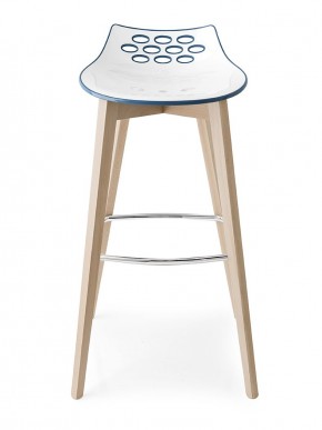 Стул JAM W CB/1487, ash.P12 smoke/ P799-P12P WHITE/ GLOSSY SKY BLUE в Сысерти - sysert.mebel24.online | фото