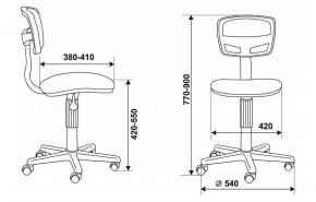 Стул компьютерный Бюрократ CH-299NX/15-21 черный в Сысерти - sysert.mebel24.online | фото