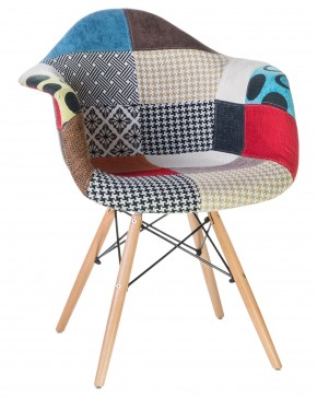 Стул обеденный DOBRIN DAW PATCHWORK, цвет сиденья мозаика в Сысерти - sysert.mebel24.online | фото
