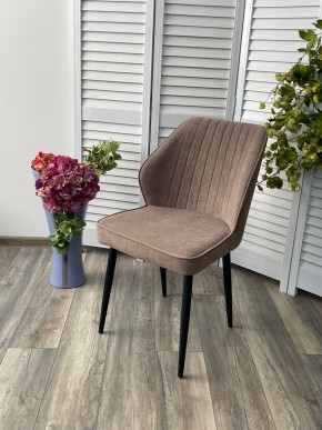 Стул VENA, цвет B5 Капучино, велюр / черный каркас М-City в Сысерти - sysert.mebel24.online | фото 2