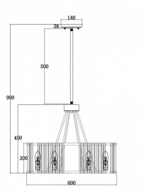 Светильник на штанге Maytoni Solar MOD087PL-06G в Сысерти - sysert.mebel24.online | фото 4