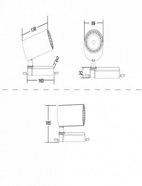 Светильник на штанге Maytoni Vuoro TR029-3-20W4K-W в Сысерти - sysert.mebel24.online | фото 4