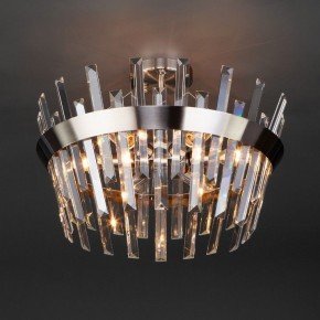 Светильник на штанге TK Lighting Steccato 10111/5 сатин-никель/прозрачный хрусталь Strotskis в Сысерти - sysert.mebel24.online | фото 3