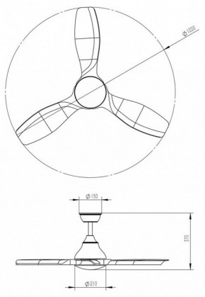 Светильник с вентилятором Sonex VIVA LED 7702/24L в Сысерти - sysert.mebel24.online | фото 5