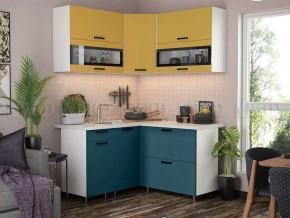 ТЕХНО Кухонный гарнитур угловой 1,4х1,4 м Компоновка №2 в Сысерти - sysert.mebel24.online | фото 4