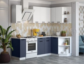 ТЕХНО Кухонный гарнитур угловой 1,7х1,3 м Компоновка №6 в Сысерти - sysert.mebel24.online | фото 3