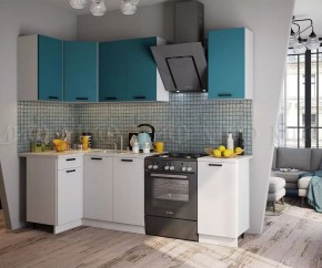 ТЕХНО Кухонный гарнитур угловой 1,8х1,1 м Компоновка №6 в Сысерти - sysert.mebel24.online | фото 3
