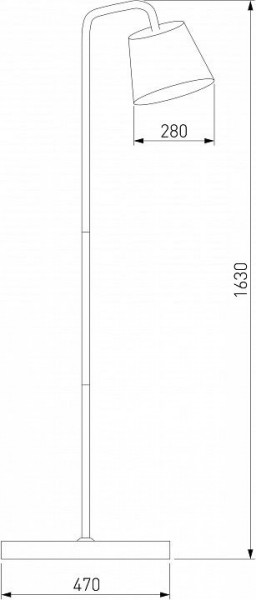 Торшер Eurosvet Montero 01135/1 белый в Сысерти - sysert.mebel24.online | фото 2