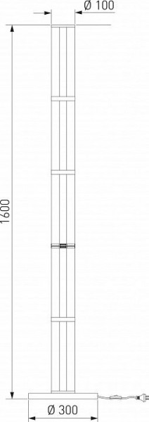 Торшер Eurosvet Stark 80537/1 латунь в Сысерти - sysert.mebel24.online | фото 5