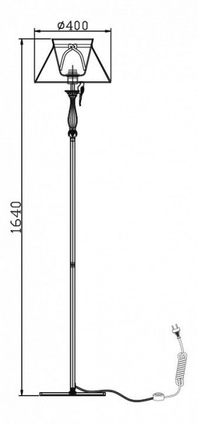 Торшер Maytoni Bird ARM013-22-W в Сысерти - sysert.mebel24.online | фото 8