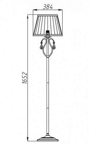 Торшер Maytoni Brionia ARM172-11-G в Сысерти - sysert.mebel24.online | фото 2