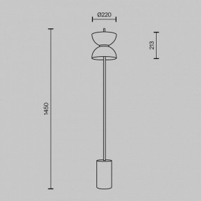 Торшер Maytoni Kyoto MOD178FL-L11B3K в Сысерти - sysert.mebel24.online | фото 3