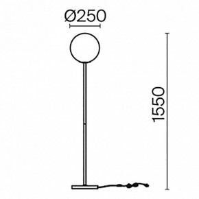 Торшер Maytoni Ring MOD013FL-01BS в Сысерти - sysert.mebel24.online | фото 4