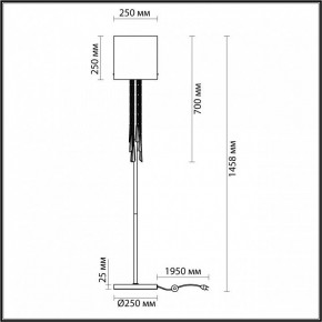 Торшер Odeon Light Nicole 4890/1F в Сысерти - sysert.mebel24.online | фото 4
