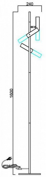 Торшер ST-Luce Eclip SL1236.405.03 в Сысерти - sysert.mebel24.online | фото 5