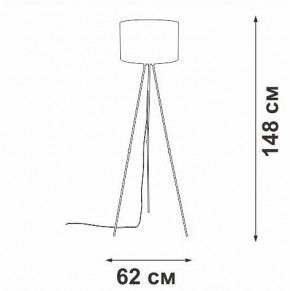 Торшер Vitaluce V2880 V2880-1/1P в Сысерти - sysert.mebel24.online | фото 4