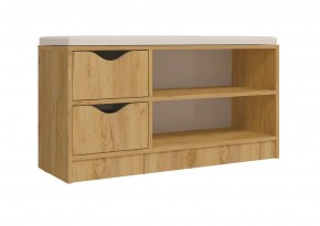 Тумба для обуви Ларедо-1 (дуб крафт золотой) в Сысерти - sysert.mebel24.online | фото