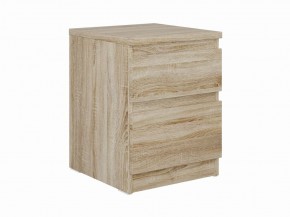 Тумба КАСТОР малая с двумя ящиками, цвет Дуб Сонома в Сысерти - sysert.mebel24.online | фото