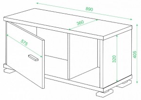 Тумба комбинированная Домино СБ-30/1 в Сысерти - sysert.mebel24.online | фото 3