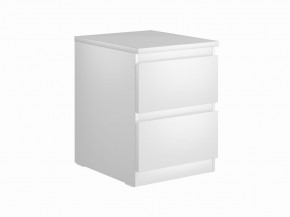 Тумба МАЛЬТА с двумя выдвижными ящиками, цвет белый в Сысерти - sysert.mebel24.online | фото