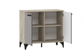 Тумба НМ 013.78 "Марсель" (Софт Графит/Дуб Крафт Серый) в Сысерти - sysert.mebel24.online | фото 2
