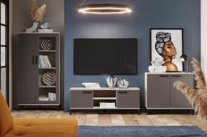 Тумба НМ 013.78 "Марсель" (Софт Графит/Дуб Крафт Серый) в Сысерти - sysert.mebel24.online | фото 3