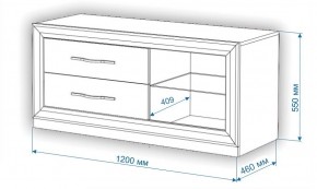 Тумба под ТВ Нобиле КА120 в Сысерти - sysert.mebel24.online | фото 2