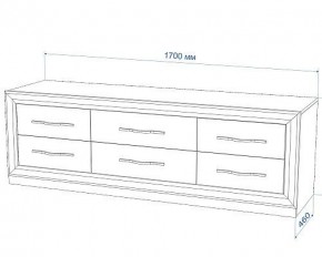 Тумба под ТВ Нобиле КАЯ170 в Сысерти - sysert.mebel24.online | фото 2