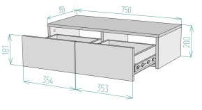 Тумба подвесная K212 в Сысерти - sysert.mebel24.online | фото 2