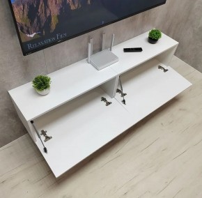 Тумба подвесная под ТВ LINES MTV1-MA 750 Белый глянец (Белый-M 10.1.1) в Сысерти - sysert.mebel24.online | фото 11