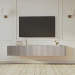 Тумба подвесная под ТВ LINES MTV3-MA 900 Бежевый (Леда-М 10.1.5) в Сысерти - sysert.mebel24.online | фото 12
