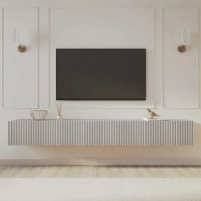 Тумба подвесная под ТВ LINES MTV4-MA 1150 Бежевый (Леда-М 10.1.5) в Сысерти - sysert.mebel24.online | фото 12