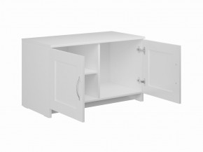 Тумба СИРИУС двухдверная низкая, цвет белый в Сысерти - sysert.mebel24.online | фото 2
