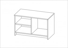 Тумба СИРИУС двухдверная низкая, цвет Дуб Венге в Сысерти - sysert.mebel24.online | фото 2