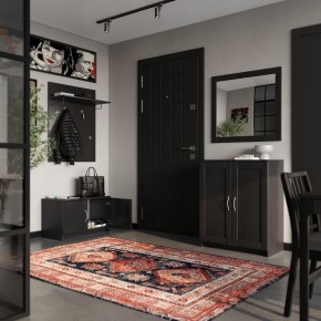 Тумба СИРИУС двухдверная низкая, цвет Дуб Венге в Сысерти - sysert.mebel24.online | фото 4