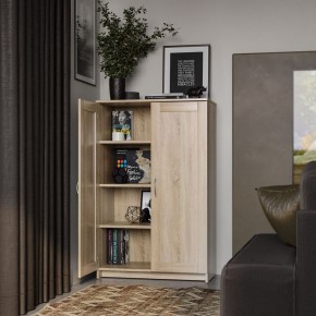 Тумба СИРИУС двухдверная высокая, цвет Дуб Сонома в Сысерти - sysert.mebel24.online | фото 4