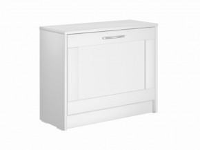 Тумба СИРИУС с откидной полкой для обуви, цвет белый в Сысерти - sysert.mebel24.online | фото