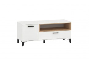Тумба ТВА НМ 013.42 "Bergen" (Белый/Дуб бунратти) в Сысерти - sysert.mebel24.online | фото 2