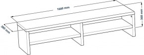 ТВ-тумба Энкель ТВ16, тамбурат, цвет белый в Сысерти - sysert.mebel24.online | фото 3