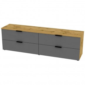 ТВ тумба TV17 (ДВ-Графит) в Сысерти - sysert.mebel24.online | фото