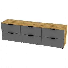 ТВ тумба TV34 (ДВ-Графит) в Сысерти - sysert.mebel24.online | фото