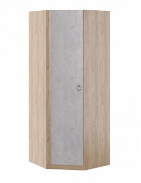 Угловой шкаф Глэдис М21 (Дуб Золото/Цемент светлый) в Сысерти - sysert.mebel24.online | фото
