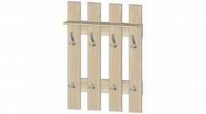 Вешалка 800 (ясень шимо светлый) в Сысерти - sysert.mebel24.online | фото