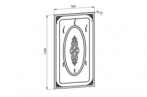 Вешалка настенная Ассоль АС-22 в Сысерти - sysert.mebel24.online | фото 4