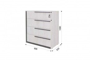 ВИНТЕР - 8 Комод 4 ящика в Сысерти - sysert.mebel24.online | фото 4