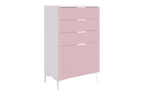 ЗЕФИР Комод (пудра розовая) в Сысерти - sysert.mebel24.online | фото