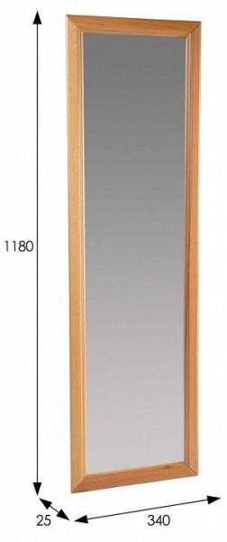 Зеркало настенное Селена в Сысерти - sysert.mebel24.online | фото 3